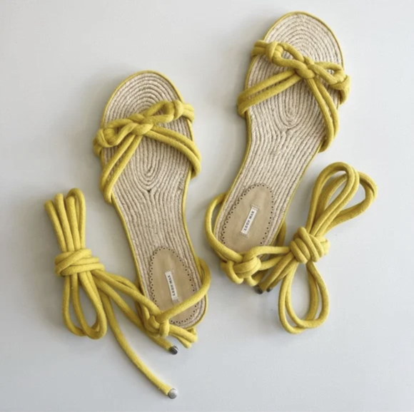 Ankle Tie Flat Sandals